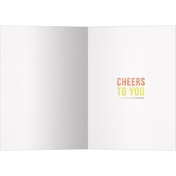 Sip Sip Hooray, Congratulations Card